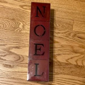 NOEL Holiday tea light candle holders